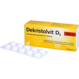DEKRISTOLVIT D3 5.600 I.E. Tabletten 30 St
