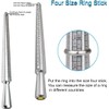 Ring Sizer Measuring Tool Set Metal Ring Sizers Stainless Steel