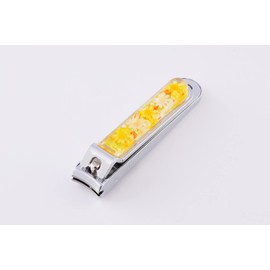 Nikken Cutlery Nail Clippers NAILIUM Vitamin Yellow NU-13Y