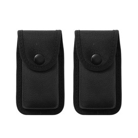 Nylon Pocket Knife Sheath Folding Knife Pliers Sheath Storage Multi Case Bag Portable Black (Type 2【2Pcs】)