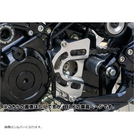 Over Racing BLK GROM 57-223-11B Sprocket Cover with Change Assist