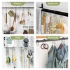 AmazerBath Shower Curtain Hooks, Shower Curtain Rings, Metal Bronze Shower