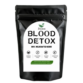 Blood Detox Tea - Caffeine Free Herbal Detox Tea with Natural Wildcrafted Herbs, Traditional Blood Cleanse Herbal Tea, Daily Wellness, Hot or Iced Tea Drink, 170g / 5.99 oz (1 Pack)