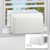 BJADE'S Indoor Window AC Cover for U-Shaped Window Air Conditioner