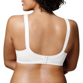 Playtex Women's 18 Hour Original Soft Cup Bra, White, 46B