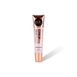 NK lip gloss gel 15ml Vitamin E, Shiny, Nourishes, Lip gel (Rose Gold, Pack Of 3)
