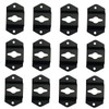 DOITOOL 20pcs Small Speaker Hook Hanger Plates for Audio Speakers