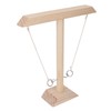 Hook and Ring Game Beautiful Wooden Interactive Desktop Toss Game