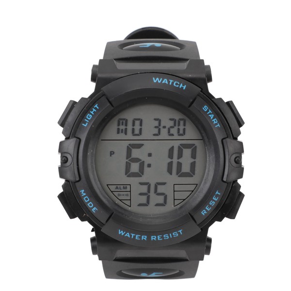Men Digital Watch with Calendar and Alarm Clock Waterproof Nightlight