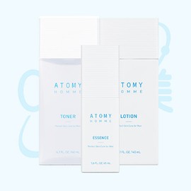 Atomy Homme skin care set 3 types, 325ml, 3 pieces / 옴므 스킨케어 세트 3종, 325ml, 3개