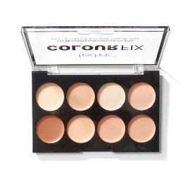 Technic Colour Fix Cream Foundation Contour Makeup Palette - 8 Creamy Shades To Conceal, Shape & Define