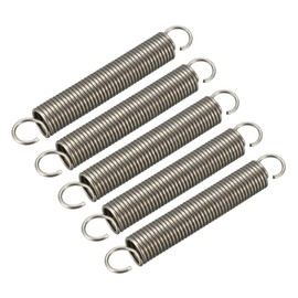 METALLIXITY Extension Spring (1.2x10x70mm/0.047"x0.39"x2.76") 5Pcs, Stainless Steel Tension Spring Wire - for Home Repair Construction Machinery