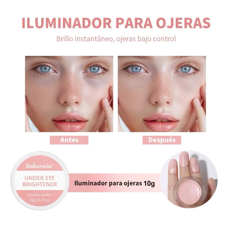 -- Corrector De Ojos En Barra, Alta Cobertura, Acabado
