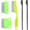 5 Pieces Dog Eye Combs Tear Stain Remover Combs Pet