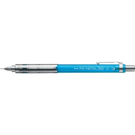 Pentel Mechanical Pencil PG-METAL350 0.3mm PG313-TS Clear Blue | Drafting Supplies Drafting Mechanical Pencil