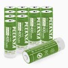 PEEKAYA (12-Pack) 14430 Rechargeable Battery LifePo4 3.2V 400mAh for Ourdoor