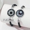 Fuezoiu 2pc Pulseras Para Parejas De Sol Y Luna Brilla