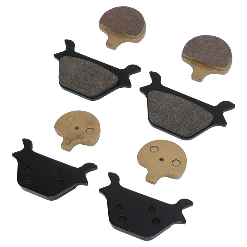 4PCs Motorcycle Front And Rear Brake Pads Brake Accessory Replacement
