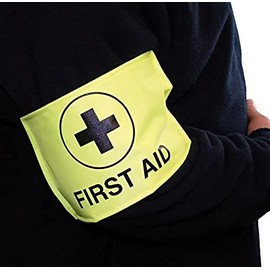 Reliance Medical First Aider Arm Band - Yellow