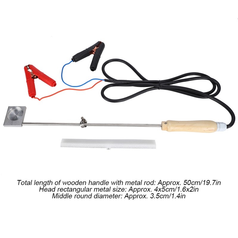 Bee Mite Heat Fumigator Volatilizer Beekeeping Tool Electrode Crocodilian Clip