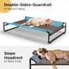 Veehoo Original Outdoor Elevated Dog Bed, Cooling Raised Dog Cot