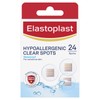 Elastoplast 76334 Sensitive Transparent Hypoallergenic Spot 24 Strips