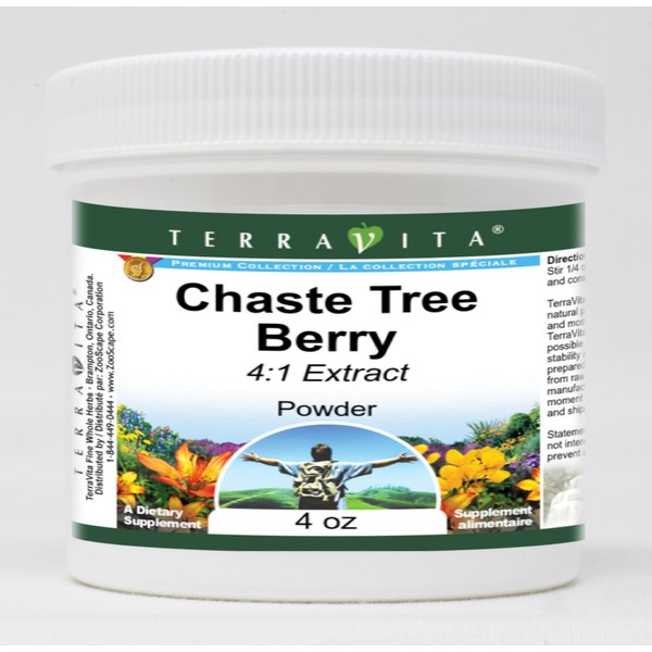 Chaste Tree Berry 4:1 Powder (4 oz, ZIN: 519836) -