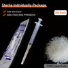 100 Pack 3ml/cc Disposable Luer Lock Lab Syringes with 22Ga