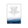 Crafty Cow Design John 14 27 Bible Verse Print, Peace