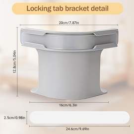KAIYAYA Pack of 4 Fitted Sheet Holder, Bed Sheet Holder with Closure Strips, Mattress Holder to Prevent Slipping, Durable Bed Sheet Tensioner, Bed Sheet Corner Lock for All Mattress Sizes (Grey)