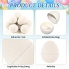 36 Pcs DIY Paper Mache Easter Eggs,3.2"x2.2"Durable Easter Eggs Empty,Cardboard