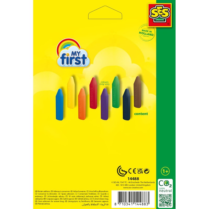 SES My First Wax Crayons, Pack of 1