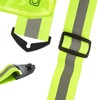 Maclean MCE425 Reflective Vest with LED Lighting, 360° High Visibility