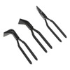 CNCEST Sheet Metal Hand Seamers,3-Pieces Straight & 45° & 90°