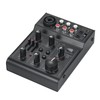 RUSUO Audio Mixer, 5 Channel Compact Audio Mixer Sound Mixing