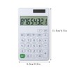 Basic Standard Calculators Small Digital Desktop Calculator with 8-Digit LCD