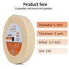 UF-SHARP 6 inch Bench Grinder Wheels, 1" Wide,1/2" Arbor, 150