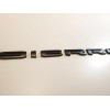 GMC Matte Black Rear Tailgate SIERRA Emblems Letter GMC Sierra
