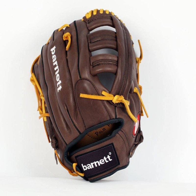 GL-127 competition baseball glove, genuine leather, outfield 12.5', RH, brown