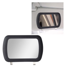 Car Sun Visor Vanity Mirror, HD Glass Car Visor Makeup Sun-Shading Mirror for Women, Clip-on Sun Visor Cosmetic Mirror, Universal Interior Accessories for Car, Truck, SUV (1PC)