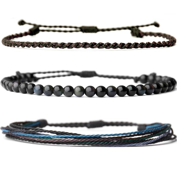 Mezcla Vida Handmade Natural Stone Beaded Healing Bracelet Gift for