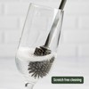 Goodful Reusable Bottle and Straw Cleaning 2-Piece Brush Set, Scratch