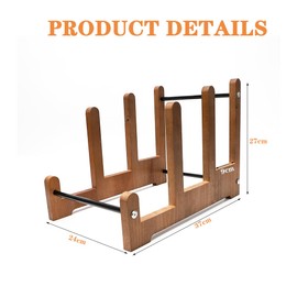 Vinyl Record Stand, Vinyl Record Storage, Brochure Holder, Vinyl Record Holder Stand, Wooden Holder, Magazines, Books - Vinyl Record Decoration Shelf