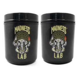 Madness Lab Glutamina 500 Gr Polvo X 2 Botes                                                                                                          