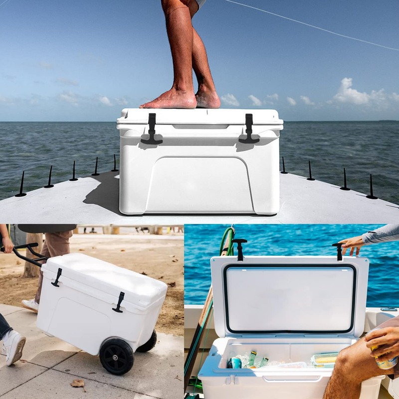 Omoojee Replacement Lid Latches, 2 Pack, Compatible with Yeti Hard