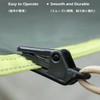 TRIWONDER 12pcs Tent Clips Tarp Clips Tent Clamp Camping Clips