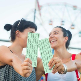 Kosiz 504 Sheets 25 Bid Raffle Ticket with Different Numbers Per Sheet Chinese Auction Tickets for Events Church Basket Auction Silent (Light Green)