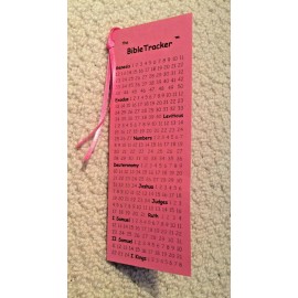BibleTracker - Bible Reading Checklist (color: Hot Pink) - NEW - thebibletracke