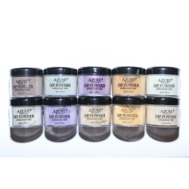 Azure Beauty 10 Radiant Colors of Professional Long-Lasting Cosmetic Elegance Nail Dip Powder