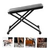 BIUDECO Practical Adjustable Folding Pedicure Stool Comfortable Foot Rest for